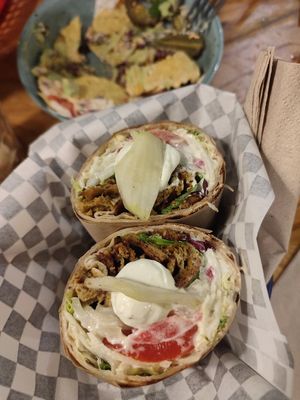 Kebab de Seita at Quinoa in Barcelona