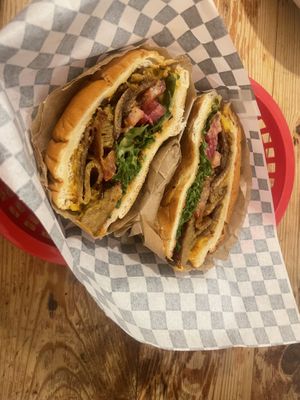 Steak seitan   at Quinoa in Barcelona