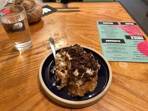Tiramisù at Quinoa in Barcelona