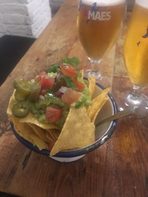 Guacamole  at Quinoa in Barcelona