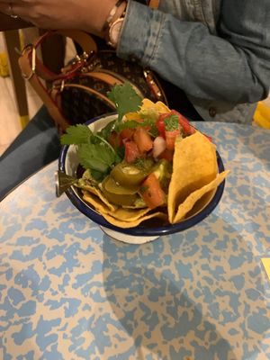 Nachos 😍 at Quinoa in Barcelona