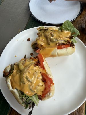 Philly  at Di Vegan Yaad Kitchen in Hollywood