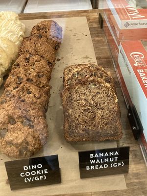 Dino cookie  at Evergreen Bakery in Chagrin Falls