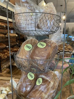 Bread at Evergreen Bakery in Chagrin Falls