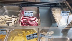 Ice creams at VAGAMARY in Szekesfehervar