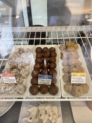 Vegan energy balls  at Slice Of Muskoka in Huntsville