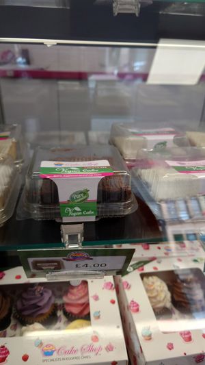 Vegan chocolate cake at Eggless Cake Shop - Glasgow in Glasgow