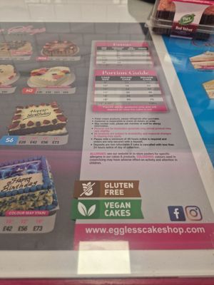  at Eggless Cake Shop - Glasgow in Glasgow