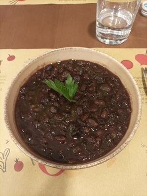 Fagioli azuki in umido at Una Gemma in Turin