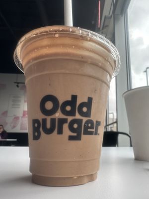   at Odd Burger  in Edmonton