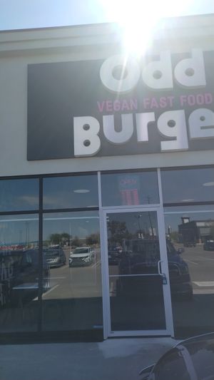  at Odd Burger  in Edmonton