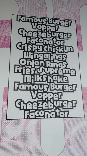  at Odd Burger  in Edmonton