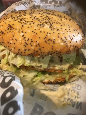 Burger at Odd Burger  in Edmonton