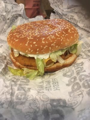 Chicken cordon blue  at Odd Burger  in Edmonton