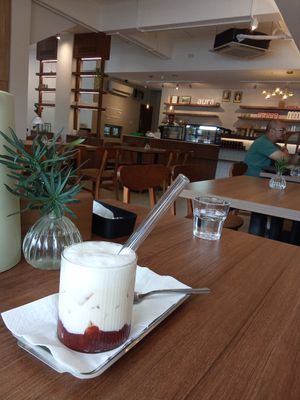 Plant based milk at Aura by TienSing in Bandar Seri Begawan