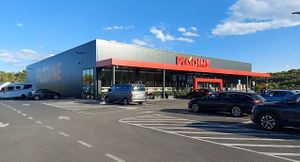 Supermarket  at Plodine in Murter