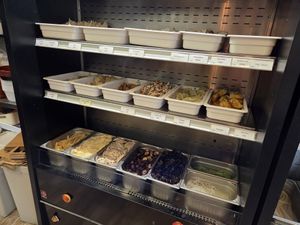 Vegan ingredients at YGF Hotpot in Vienna