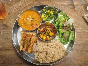 Yummy lunch!! at Sasaya Cafe in Tokyo