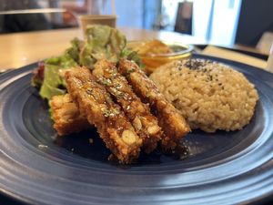   at Sasaya Cafe in Tokyo