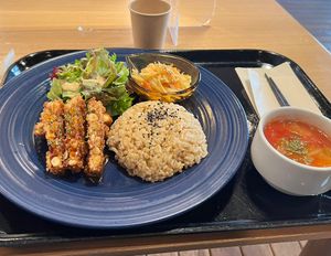   at Sasaya Cafe in Tokyo