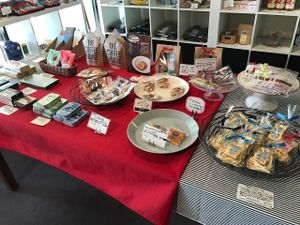 Shop at Sasaya Cafe in Tokyo