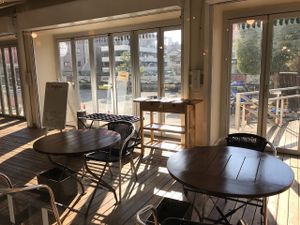 Inside at Sasaya Cafe in Tokyo