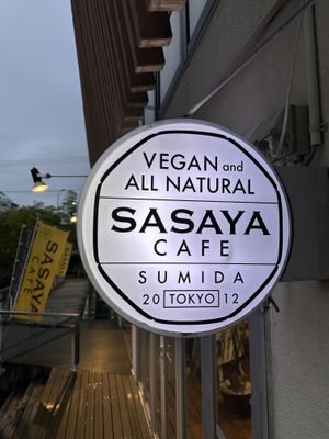 Vegan food!  at Sasaya Cafe in Tokyo