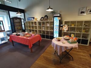 Vegan Shop inside at Sasaya Cafe in Tokyo