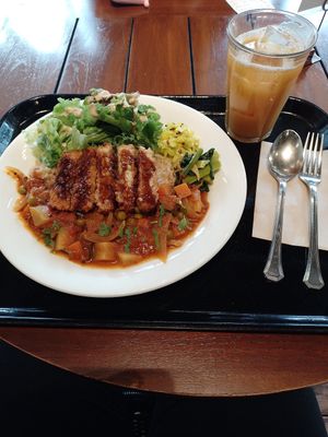 Curry of the week at Sasaya Cafe in Tokyo