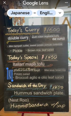   at Sasaya Cafe in Tokyo