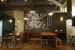 inside  at Sasaya Cafe in Tokyo