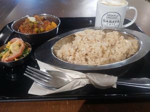 Indian at Sasaya Cafe in Tokyo