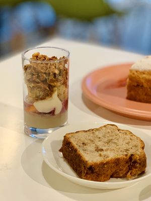 Banana bread and a mix of goodness at Sasaya Cafe in Tokyo