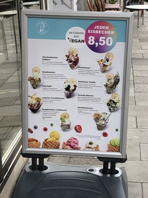 Viele vegane Optionen  at Eismeer in Munich