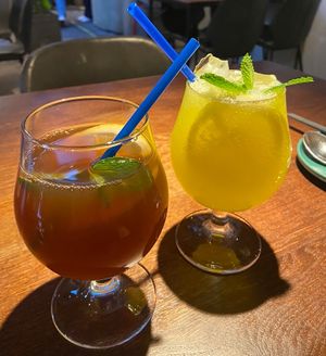 Tamarind pulp juice and lemon mint vanilla soda   at Little Yunnan - 小云南 - Maybe closed in Beijing