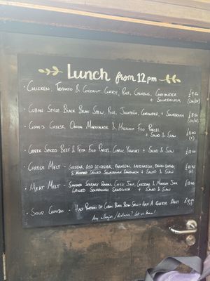 Black bean stew. Menu varies. Always has a vegan option.   at Wild Herb at The Field Kitchen in Bradford-on-avon