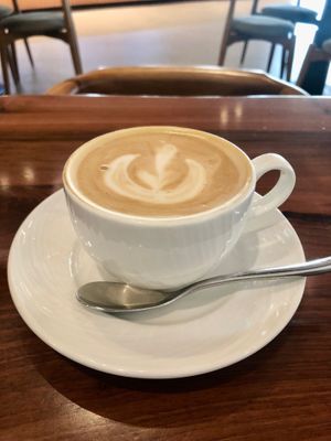 Soya cappuccino  at Al Rimal - Erth Hotel in Abu Dhabi