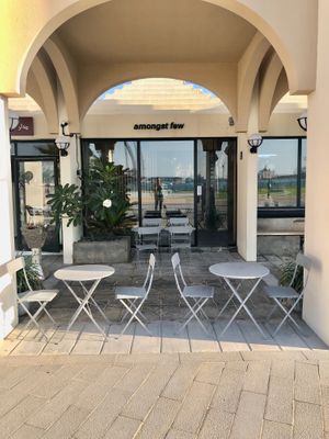 The venue at Amongst Few in Abu Dhabi