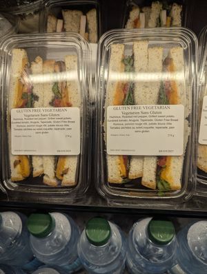 Vegi Sandwiches at YYZ - Paramount Fine Foods - T1 in Mississauga