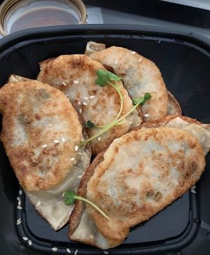 Vegi mandu starter at Coréen Restaurant Berlin in Berlin