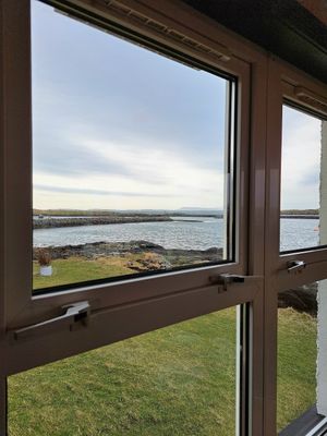 View from brewery at Isle of Harris Brewery in Isle Of Harris