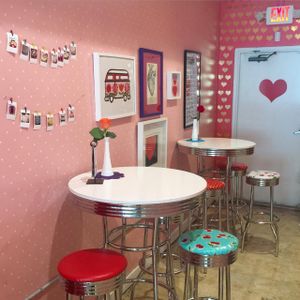 Inside at Bunnie Cakes in Doral