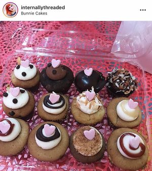 Vegan cupcakes 🧁  at Bunnie Cakes in Doral