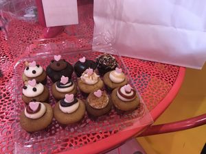 Mini cupcakes!  at Bunnie Cakes in Doral