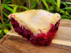 Cherry Shortbread Pie. at The Free From Gluten Company in Mold