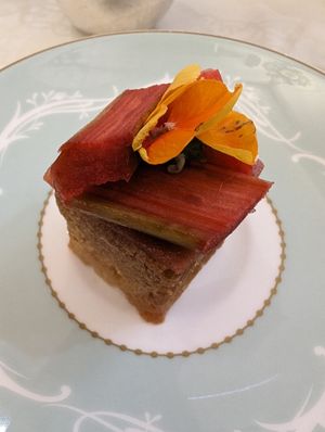  at Afternoon Tea at The Savoy - Thames Foyer  in London