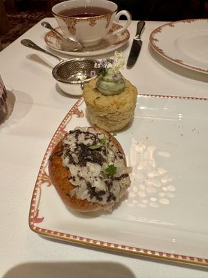   at Afternoon Tea at The Savoy - Thames Foyer  in London