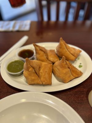 Samosa’s   at Saffron Indian Bistro in Glendale