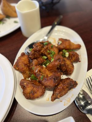 Gobi manchurian   at Saffron Indian Bistro in Glendale