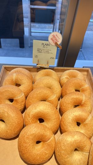   at Green Rabbit Bagels in Kyoto